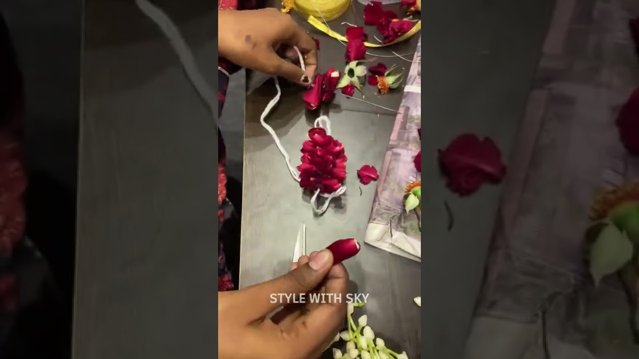 Rose Veni Making | ரோஸ் வேணி