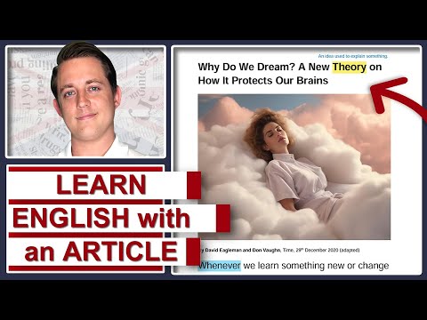 Why Do We Dream? | Learn English with an Article