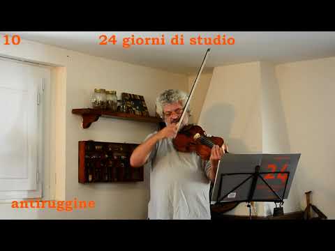 Giornata 10 - "il vibrato è movimento" | 24 giorni di studio per viola (Danilo Rossi, antiruggine)