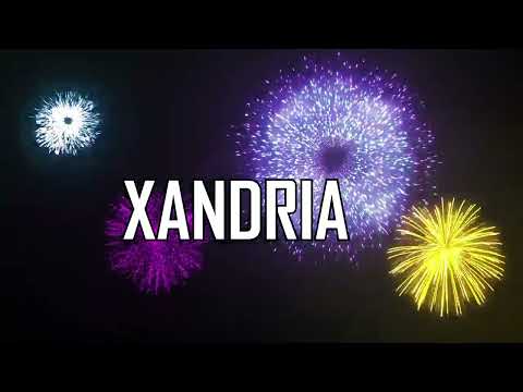 ♪♪  HAPPY BIRTHDAY XANDRIA   ♪♪