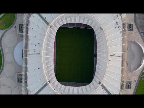 Inside the Ahmad bin Ali Stadium by BDP Pattern in Al Rayyan, Qatar