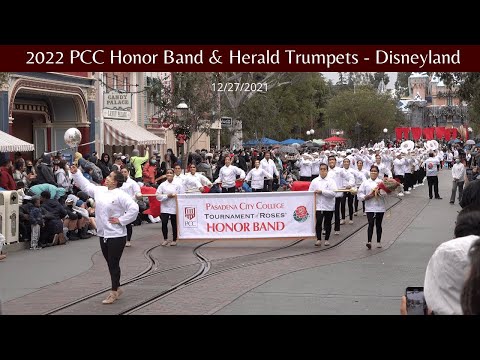 2022 PCC Tournament of Roses Honor Band & Herald Trumpets - Disneyland