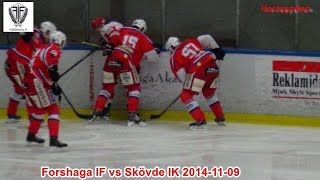 preview picture of video 'Forshaga IF vs Skövde IK 2014 11 09'