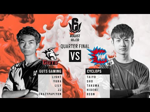 GUTS Gaming vs Cyclops // APAC Six August 2020 Major – North Division Quarter Finals