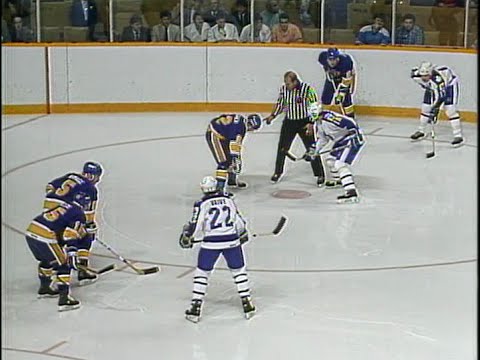 1987 Stanley Cup Playoffs Divsion Semi Final St Louis at Toronto