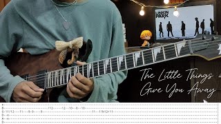 The Little Things Give You Away | Guitar Solo Tabs | Linkin Park | Guitar Cover | Tabs | Lesson