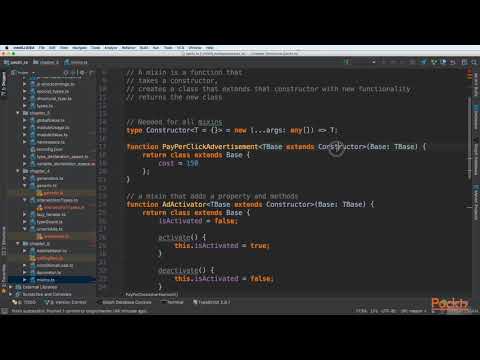 Hands On Web Development with TypeScript 3 Mixins Behaviour Existing Code Base | packtpub com