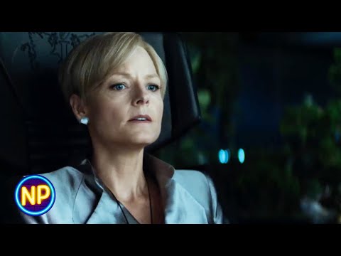 Secretary Delacourt Subdues Some Migrants | Elysium (2013) | Now Playing