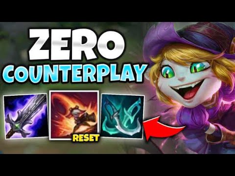 WTF?! TRISTANA MID IS 100% BROKEN! PRESS W GET KILL! (SHRED TOWERS) - League of Legends