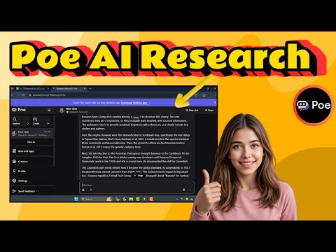 How to Use Poe AI for Research - For Beginners
