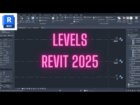 How to make levels in Revit 2025