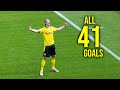Erling Haaland All 41 Goals in Season 2020/21 HD