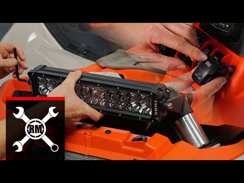 YouTube video about: Can am x3 a pillar light mount?