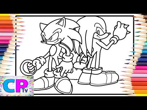 Sonic The Hedgehog Meets Echidna Coloring Pages/Elektronomia x Stahl x RUD - Caramel [NCS Release]