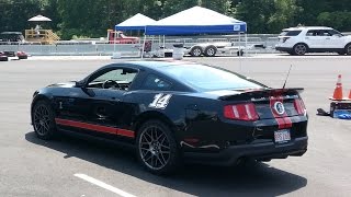 preview picture of video 'Bone Stock 2012 Ford Shelby GT500 Mustang running at Thompson Speedway Motorsports Park'