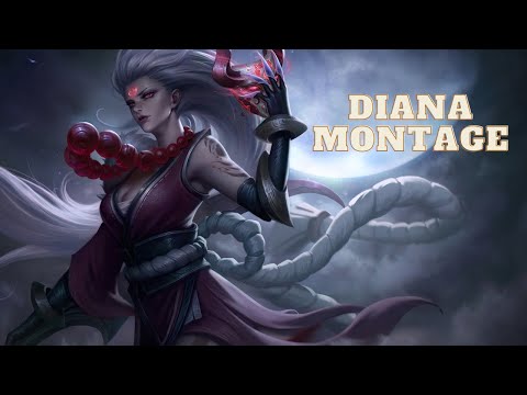 DIANA MONTAGE! NEW SEASON DIANA GAMEPLAY!