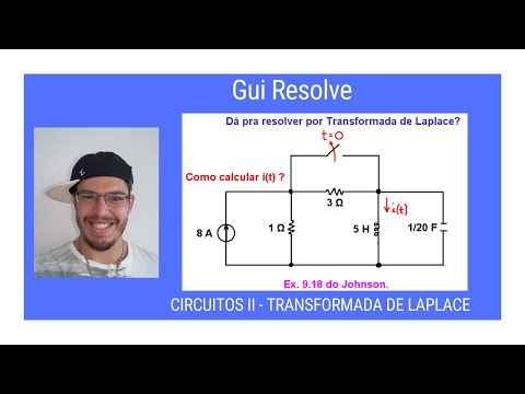 Gui Resolve - CIRCUIT EXERCISE II - LAPLACE TRANSFORM (JOHNSON'S 9.18)