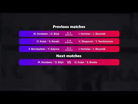 14:05 D. Korobkov / V. Kushch - V. Shapoval / Y. Yevdokymov 24.06.2022 | Winners Beach Volleyball