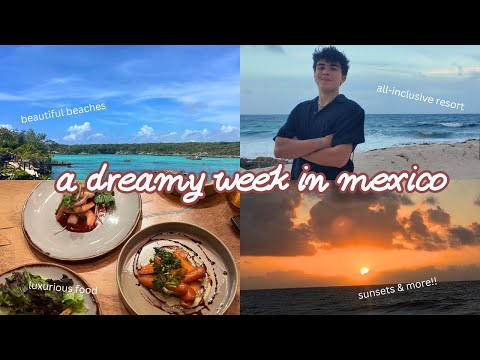 7 days at an ALL-INCLUSIVE resort in TULUM, MEXICO 🌞 Tulum vlog + cave exploring + luxury eats