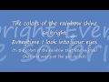 Nightcore- Colors of the rainbow Lyrics 