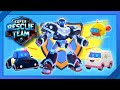 Introducing Transformer Police Car Pinkfong Super Rescue Team Kids Songs Cartoons