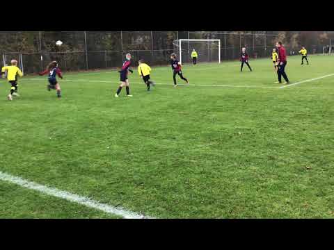 24 november 2018 FC 's-Gravenzande - SV Nootdorp JO13-2007-1 2-7 - Acties Senne Nieuwdorp