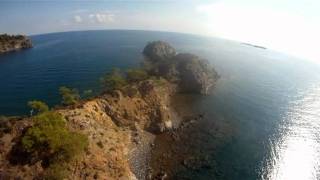 preview picture of video 'Nirvana paramotors flight in Turkey, Antalya, Cirali beach'