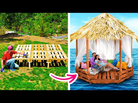 Ideas DE Diseño DE Patio || LA Mejor Decoración DE Patio Trasero DE Bricolaje