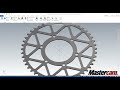 Sprocket Design By Using The Sprocket Add In Chook In Mastercam