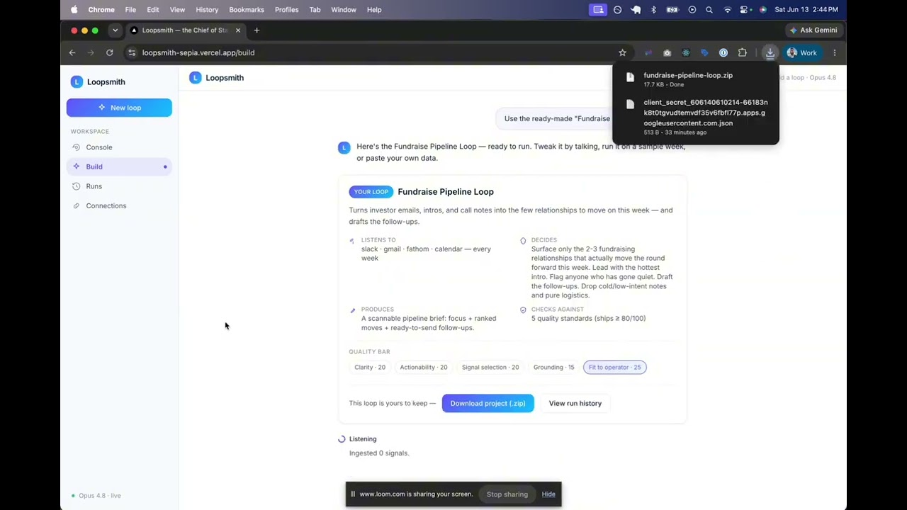 AgentWeb project preview