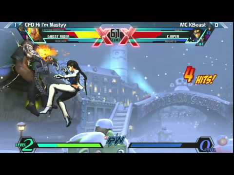 UMVC3: CFD Hi I'm Nastyy vs MC KBeast - Winners Finals - Fight For Might 1