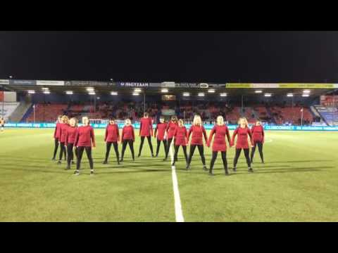 Optreden FCDB Dinsdaggroep 17+ ADV