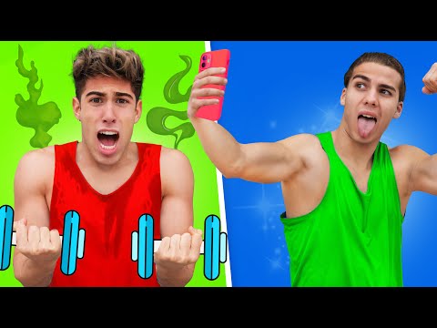 TIPOS DE PERSONAS EN EL GIMNASIO !!