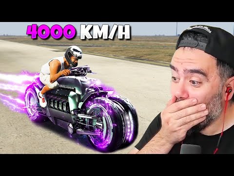 DÜNYANIN EN HIZLI ŞIMŞEK MOTORSIKLETI GELDI - GTA 5 MODS