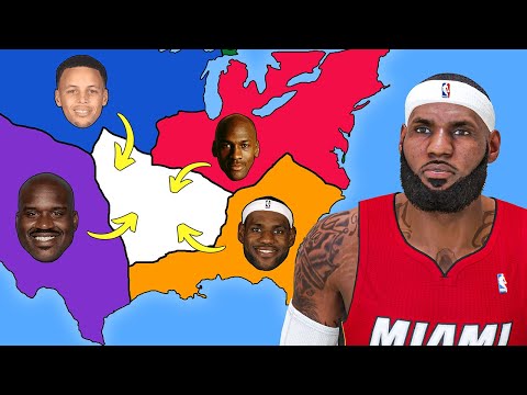 NBA Imperialism, But Its Every MVP In NBA History