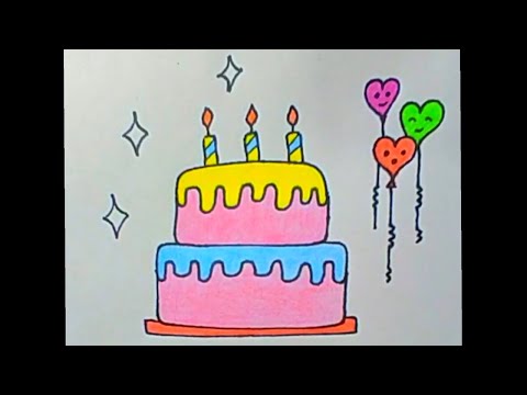 Master The Art Of Drawing Birthday Cakes: Easy Tips And Techniques (realism Or Cake?)