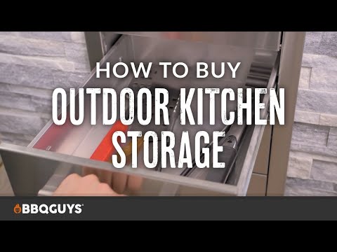 How to Buy Outdoor Kitchen Storage | BBQGuys