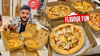 Pizza Hut's all New Flavour Fun Pizzas || ₹75 ka pizza 🍕