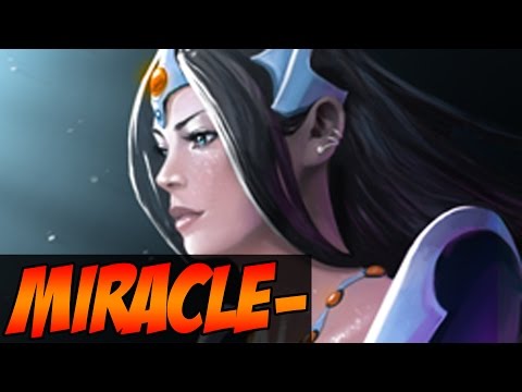 Miracle- - Plays Mirana - Dota 2