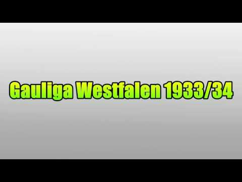 Gauliga Westfalen 1933/34