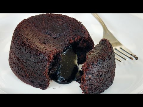 #Lava Cake/ How to make choco lava cake recipe/ Without Egg and Oven/ Easy Choco Lava Cake  #Shorts