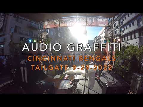 Audio Graffiti - Drum Cam - Bengals Tailgate 9/29/22