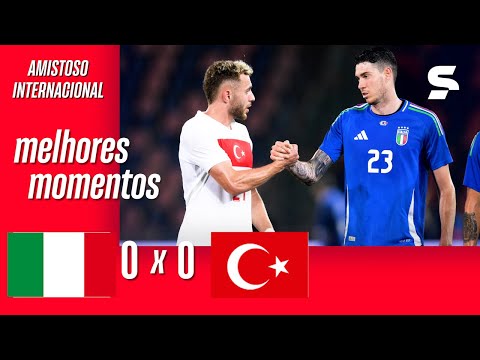 Gols e lances de Itália x Turquia