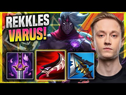 REKKLES IS A MONSTER WITH VARUS! - G2 Rekkles Plays Varus ADC vs Ezreal! | Season 11
