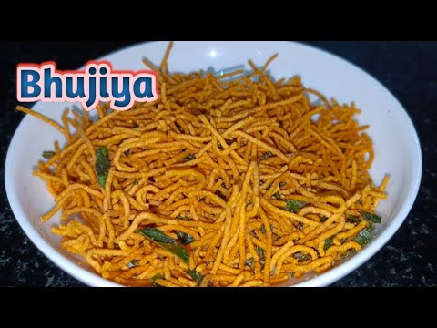 Bhujiya Recipe | How To Make Bhujiya Recipe | Simple And Easy Make To Bhujiya Recipe