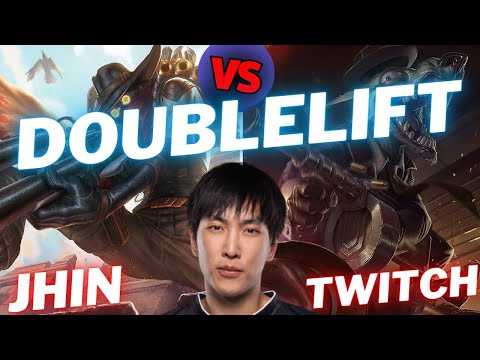 DOUBLELIFT | JHIN VS TWITCH | ADC GAMEPLAY | Patch 15.18 / Season 15 | #LeagueofLegends