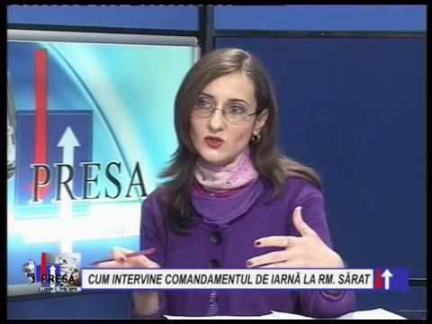 PRESA LIBERA TRECERE 16 IAN 2017 - CUM INTERVINE COMANDAMENTUL DE IARNA LA RM  SARAT