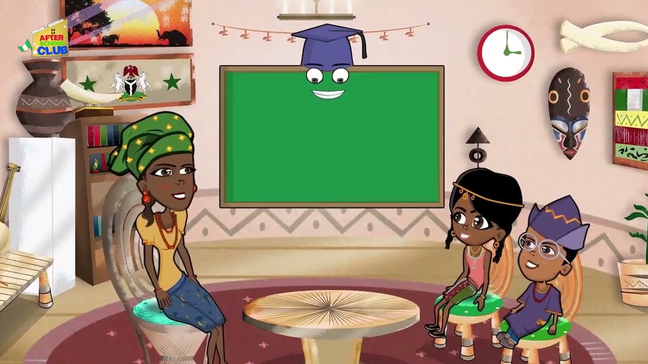 States And Capitals (Lyrics Video) | Nursery Rhymes For Nigerian Kids