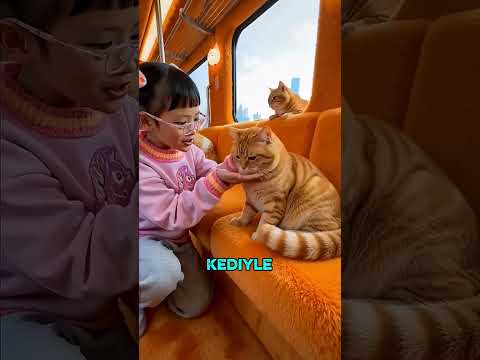 Kedi TRENİ 😺🚂