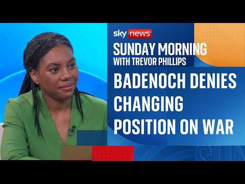 Kemi Badenoch denies making conflicting statements on Iran war